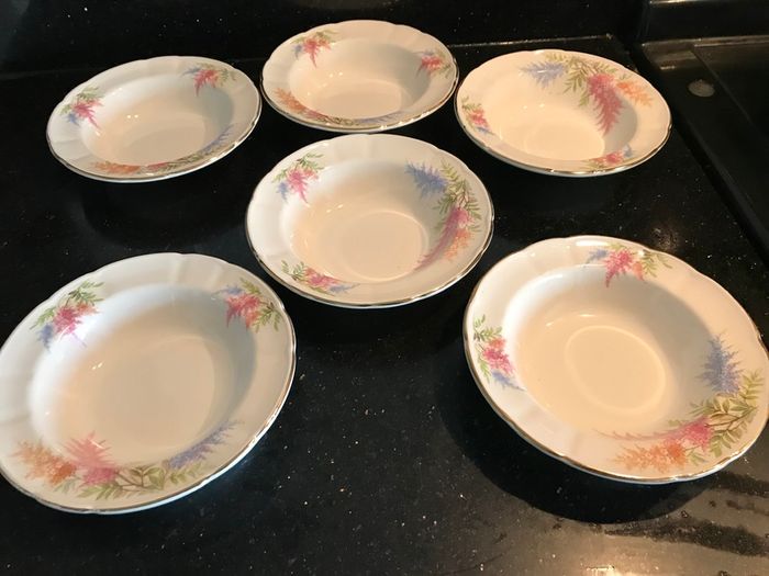 Rare Vintage Arklow Dessert Set