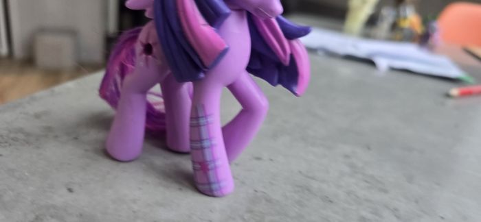 Princess Twilight Sparkle Vinyl (missing gem) Equestria Girls Plaid Design Brushable Tail MLP G4 My Little Pony