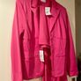 Brand new with tags beautiful Pink Quiz ladies trouser suit size 16 Image 3