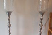 XL Storm candle holders x2