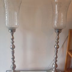 XL Storm candle holders x2