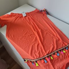 River Island Girls Off the shoulder dress