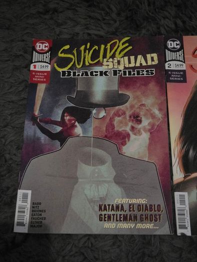 Scuicide Squad Black Files Comics