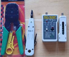 Ethernet tools (Crimp, Push, Tester)