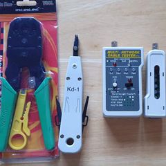 Ethernet tools (Crimp, Push, Tester)