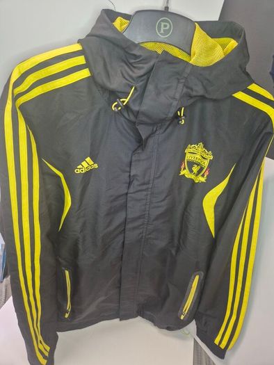 Vintage Liverpool FC 2008-2010 Adidas Heavy Training / Rain Jacket WORN ONCE Mint Condition