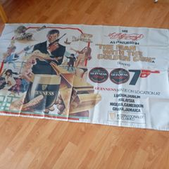 Guinness banner. James bond