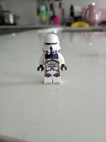 Lego star wars minifigure clone trooper commander sw1206