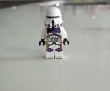 Lego star wars minifigure clone trooper commander sw1206