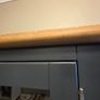 Solid Oak Display Cabinet Image 4