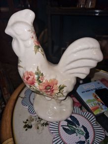 Gorski Design Ceramic Floral Chicken