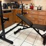 Gym Weightlifting Bundle, Great Value! Metal Weights, Squat Rack, Weight Bench, Bars, Mats + More! Image 7