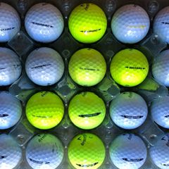 20 used Callaway Warbird grade B golf balls
