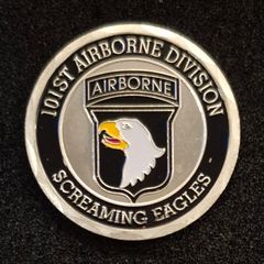 United States , 101st airborne division, commerative coin.
