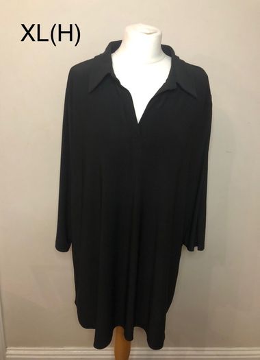 Attitudes long black blouse (XL)