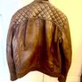 Aviatrix Brown Leather Jacket Image 2
