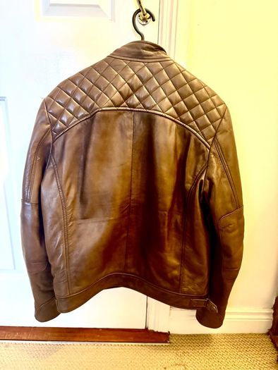 Aviatrix Brown Leather Jacket