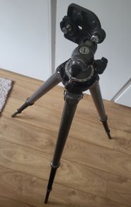 Vintage Gitzo Gilux Reporter Performance Tripod with No. 275 Off Center Ball Head  Made in France