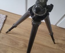 Vintage Gitzo Gilux Reporter Performance Tripod with No. 275 Off Center Ball Head  Made in France