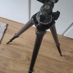 Vintage Gitzo Gilux Reporter Performance Tripod with No. 275 Off Center Ball Head  Made in France