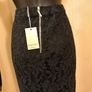 Women's Skirt Black Lace Size NWT REDUCED 14 Image 5