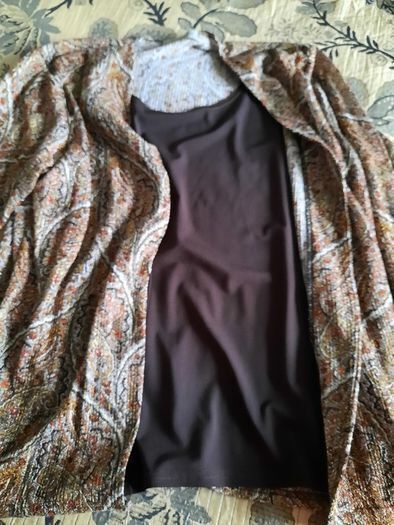 Bassini Two Piece Layered Top ,UK 16, Mint Condition