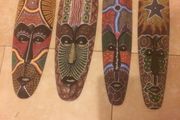 tribal mask set free postage