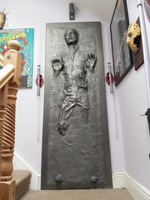 Star wars lifesize Han solo in carbonite