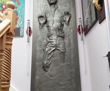 Star wars lifesize Han solo in carbonite