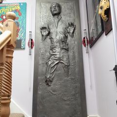 Star wars lifesize Han solo in carbonite