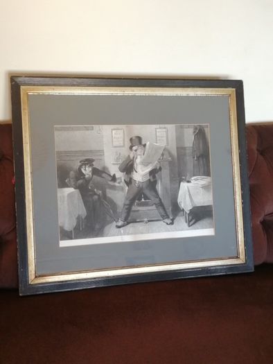 Robert Buss The Monopolist Lithograph Print 1841