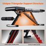 Adjustable Weight Bench Foldable Home Exercise Gym Workout Bench Incline Decline Flat Bench Press for Full Body Workout Image 4
