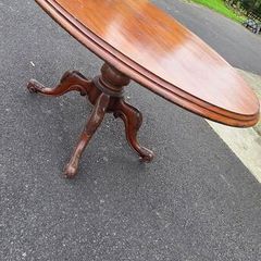 Circular Rosewood Table