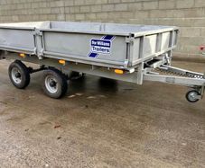 Ifor Williams drop side builders trailer