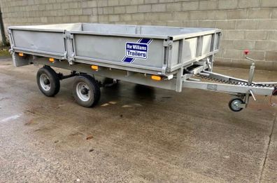Ifor Williams drop side builders trailer
