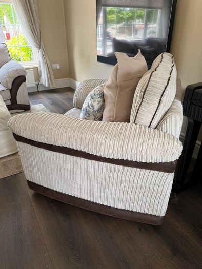 Beautiful beige armchair