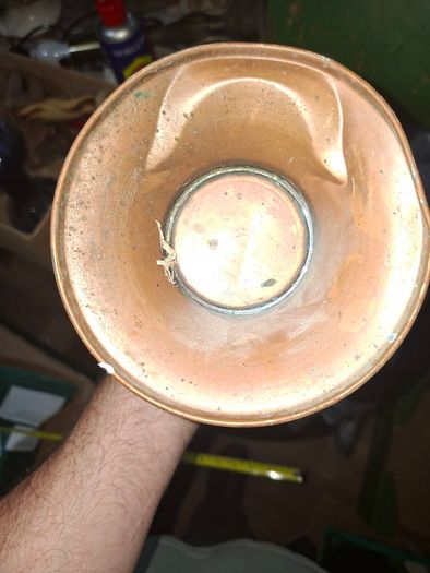 2 Large Vintage Copper Pitcher's, PRICE IS FOR 1 ONLY, Postage available or Collection