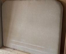 wall fabric headboard