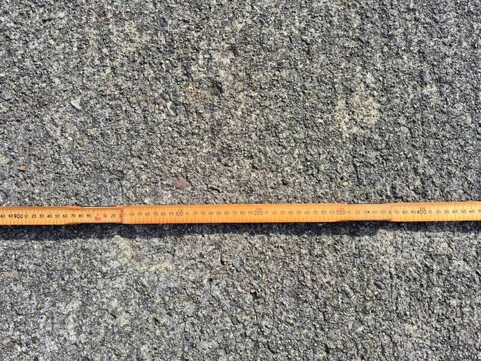 Vintage Blundell Harling 2m Wooden Folding Ruler  BS 4484 Metric
