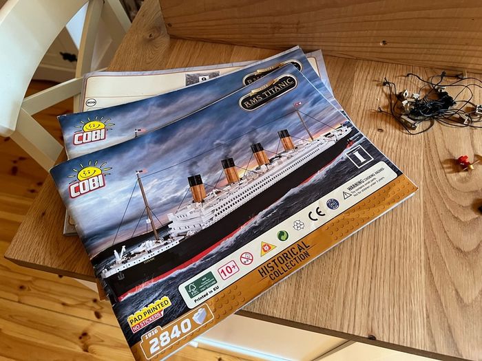 Cobi Lego 1916 Titanic