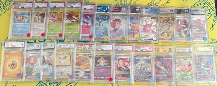 pokemon card GEADED CARDS
