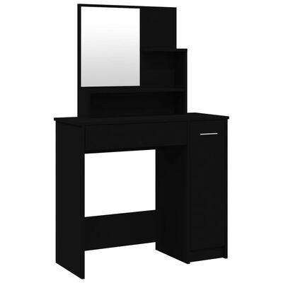 Multiple Colours Available | Dressing Table With Mirror 86.5x35x136 Cm
