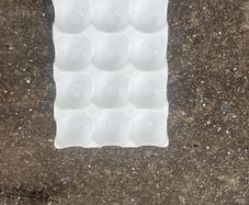 egg holder porcelain 12x eggs