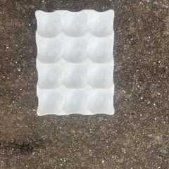 egg holder porcelain 12x eggs