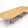 Folding Retangular Table - 1500w x 750d Image 8