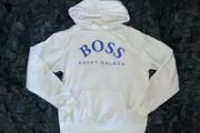 ROCKY BALBOA BOSS white hoodie ROCKY IV boxing movie Official Sylvester Stallone merchandise