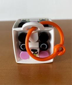 Lego Dots, Panda Bag Tag