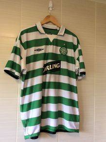 Celtic Jersey. Official Umbro Mens Home Jersey. Season 2004/2005. Original From The Time. Not A Modern Day Remake.