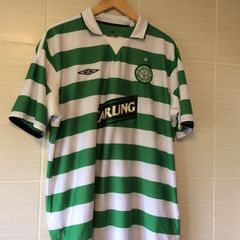 Celtic Jersey. Official Umbro Mens Home Jersey. Season 2004/2005. Original From The Time. Not A Modern Day Remake.