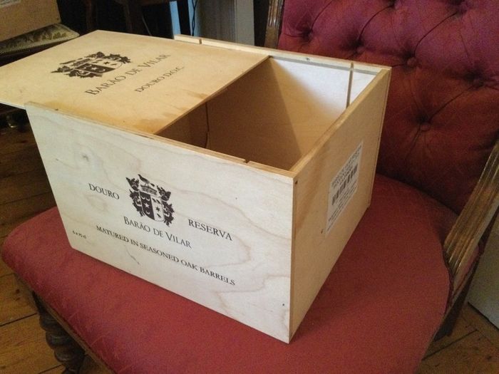Solid wooden wine boxes, perfect for storage